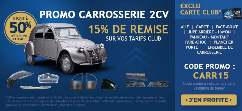 Capots 2cv 2cv Mehari Club Cassis - 